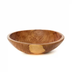 Hand Carved Wild Olive Wood Serving Bowls